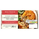 Waitrose Frozen 2 Salmon & Dill Fish Cakes