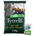 Tyrrells Cider Vinegar & Salt Sharing Crisps 150g