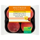 Waitrose Perfectly Ripe Flat Peaches4s