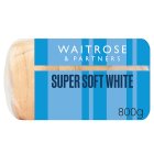 Waitrose Super Soft White Medium Sliced Bread