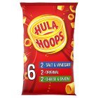 Hula Hoops Variety Multipack Crisps 6x24g