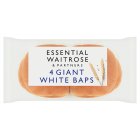 Essential White Giant Baps