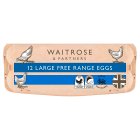 Waitrose Large British Blacktail Free Range Eggs12s