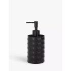 Black Poly Diamond SoapDish