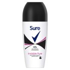 Sure Anti-Perspirant Roll On Invisible Black & White 50ml