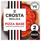 Crosta Mollica Pizza Base 2 Pack