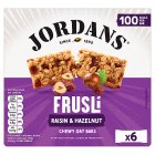 Jordans Frusli Raisins & Hazelnuts Chewy Cereal Bars