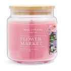 Wax Lyrical Candle, Medium Jar, Flower Market