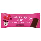 Deliciously Ella Chocolate Topped Raspberry Oat Bar