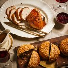Michel Roux's Brown Butter Turkey Breast with 3 Confit Leg Pies