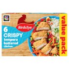 Birds Eye 6 Crispy Tempura Battered Chicken Breast Steaks 510g