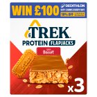 TREK Protein Flapjacks Lotus Biscoff 3 Bars