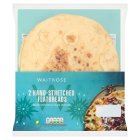 Waitrose Easy To Cook Plain Flatbreads