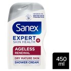 Sanex Expert Skin Health Moisturising Body Wash Shower Gel Travel Size
