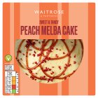 Waitrose Peach Melba Cake