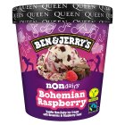 Ben & Jerry's Non Dairy Bohemian Raspberry Vegan Ice Cream Tub