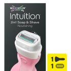 Wilkinson Sword Intuition 2in1 Soap & Shave Nourishing Blades 3s
