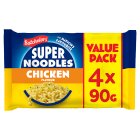 Batchelors Super Noodles Chicken 4 x 90g