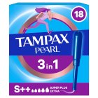 Tampax Pearl Super Plus Extra 18s