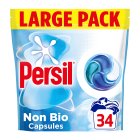 Persil Non Bio 4 in 1 Laundry Washing Detergent Capsules 34 Washes