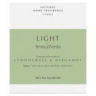 Aromaworks Wax Filled Glass, Lemongrass And Bergamot