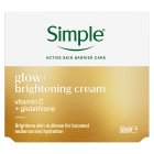 Simple Glow+ Brightening Moisturiser Gel Cream