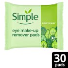 Simple Kind to Skin Eye Make-Up Remover Pads