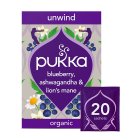 Pukka Unwind Blueberry Ashwagandha & Lion's Mane Tea 20s
