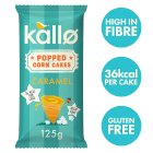 Kallo Dark Chocolate with Salted Caramel Popped Corn Cakes