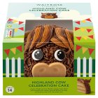 Waitrose Highland Cow Cake