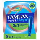 Tampax Compak Pearl Super Tampons