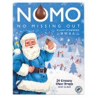 NOMO Advent Calendar with 24 Creamy Choc Drops