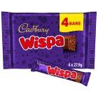 Cadbury Wispa Chocolate Bar Multipack 4 x 27.9g