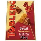Toblerone Biscoff Diamond Truffles