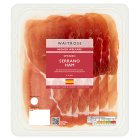 Waitrose Spanish Serrano Ham90g