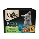 Sheba Select Slices Succulent Selection in Gravy Wet Cat Food Pouches 12 x 85g