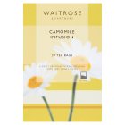 Waitrose Camomile Infusion Tea Bags30g