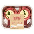 Waitrose Beef Burger Cheddar Melts