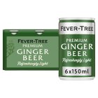 Fever-Tree Refreshingly Light Premium Ginger Beer Cans