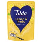 Tilda Microwave Lemon & Herbs Basmati Rice