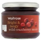 Waitrose Wild Cranberry Sauce