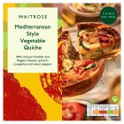 Waitrose Mediterranean Style Vegetable Quiche400g