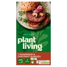 PlantLiving: Frozen Mushroom & Chestnut Burgers