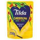 Tilda Caribbean Rice & Peas Basmati Rice 250g