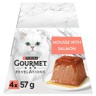 GOURMET Revelations Mousse Salmon Wet Cat Food