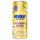 Absolut Passionfruit Martini Cocktail Can
