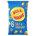 Hula Hoops Salt & Vinegar Multipack Crisps 6x24g