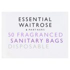 Waitrose Sanitary Disposal Bags