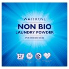 Waitrose Non Bio Laundry Powder 27w