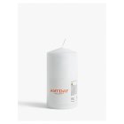 John Lewis ANYDAY Medium Pillar Candle, White, 532g